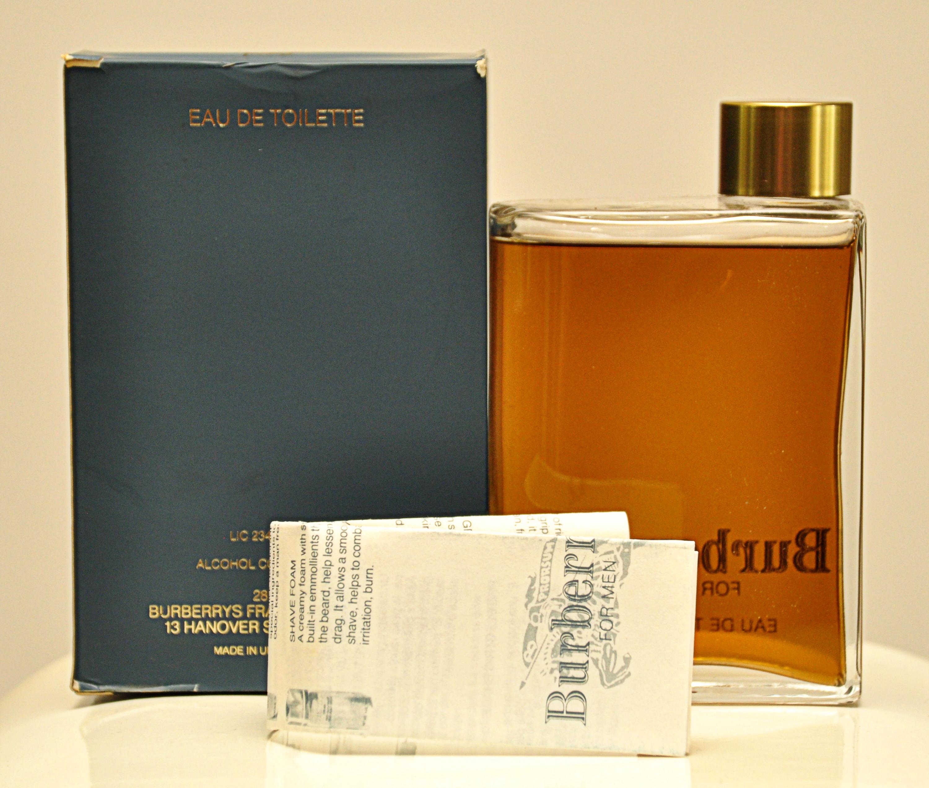 【希少】【廃盤品】レア BURBERRYS FOR MEN EAUDE50ml Burberrys for Men by Burberrys Eau De Toilette 125ml 4.2 Fl. Oz