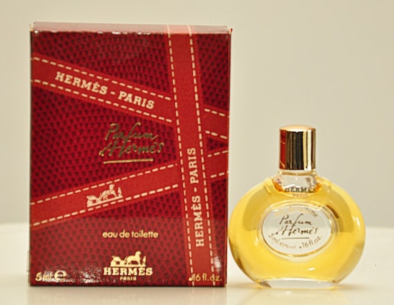 MINIATURE 5 Ml 0.16 Fl. Oz. Hermès Parfum D'hermes Eau De Toilette