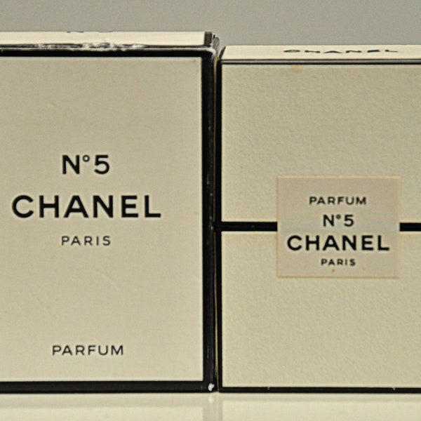 Chanel No 5 Parfum by Chanel 7ml 0.23 Fl. Oz. Splash Not Spray Pure Perfume Woman Ultra Rare Vintage 1921 80s Version