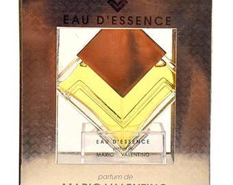 Mario Valentino Eau D'Essence Eau de Parfum 40ml 1.3 Fl. Oz. Natural Spray Perfume for Woman Rare Vintage 1999