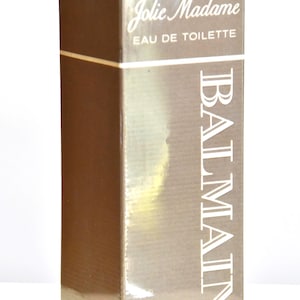 Pierre Balmain Jolie Madame Eau de Toilette 56ml 1,9 Fl. Oz. Splash Perfume Woman Super Rare Vintage Sealed