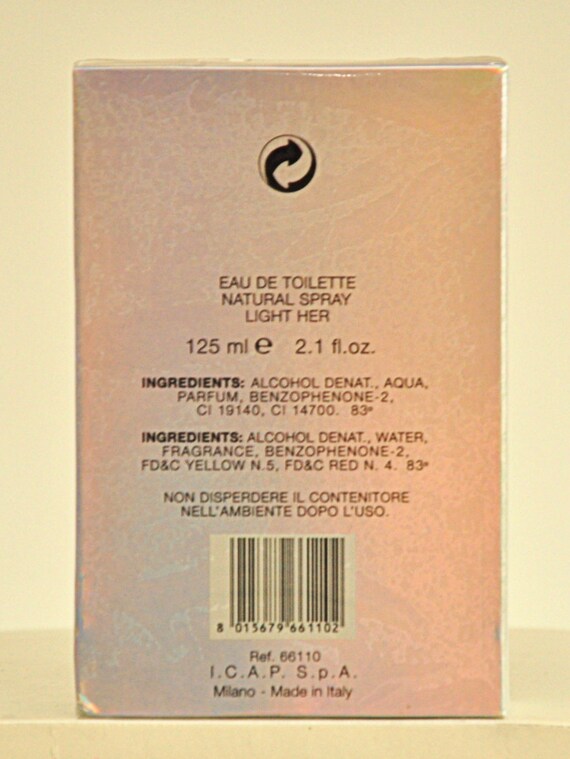 Trussardi Light Her Eau De Toilette Edt 125ML Spray Fl. Oz. 4.4