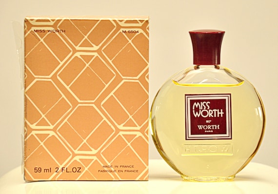 Worth Paris Miss Worth Eau De Parfum 59ml Fl. Oz. 2 Splash Perfume