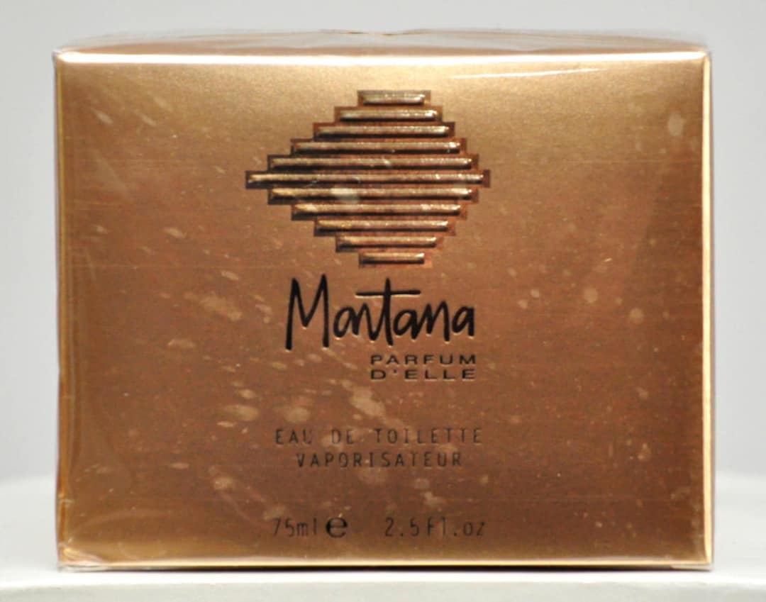Parfum Vintage CLAUDE MONTANA "Parfum D'Elle" EDT Pour Femme - 60 Ml Spray - Neuf Mais Boîte Abîmée