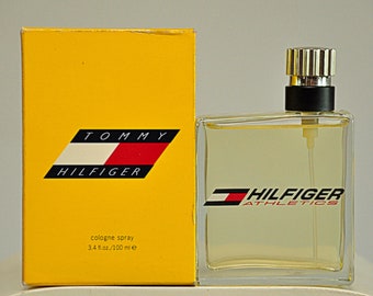 Hilfiger Athletics by Tommy Hilfiger Cologne Natural Spray 100ml 3.4 Fl. Oz. Perfume for Man Super Rare Vintage 1998