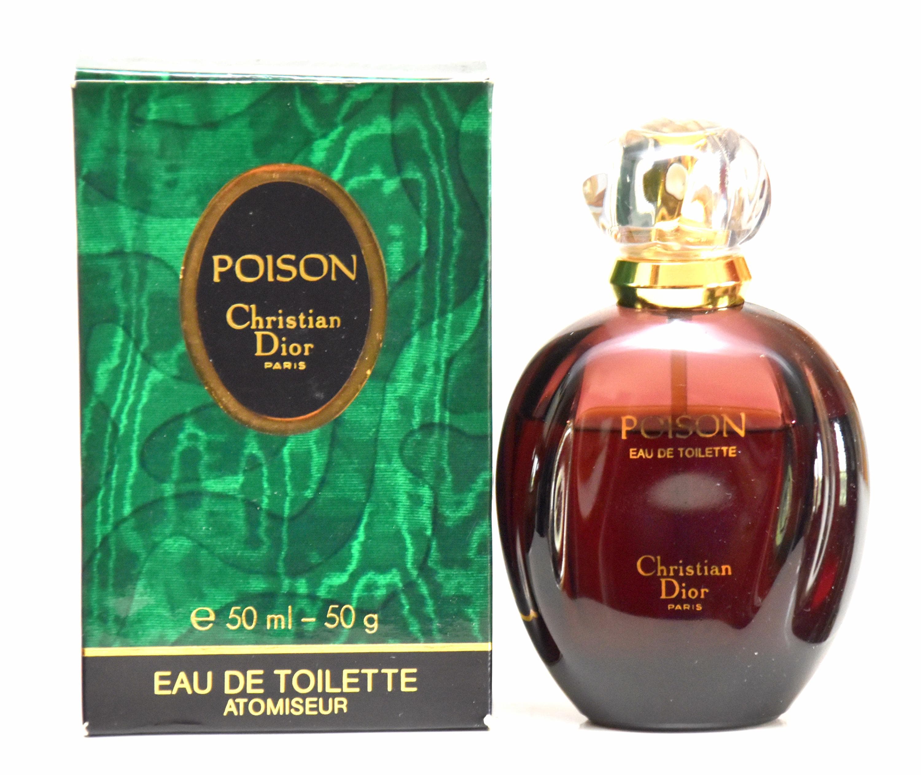 新品 入手困難 Dior poison atomizer ヴィンテージ 希少☀︎ヴィンテージ】Dior POISON オードトワレ 50ml 箱付