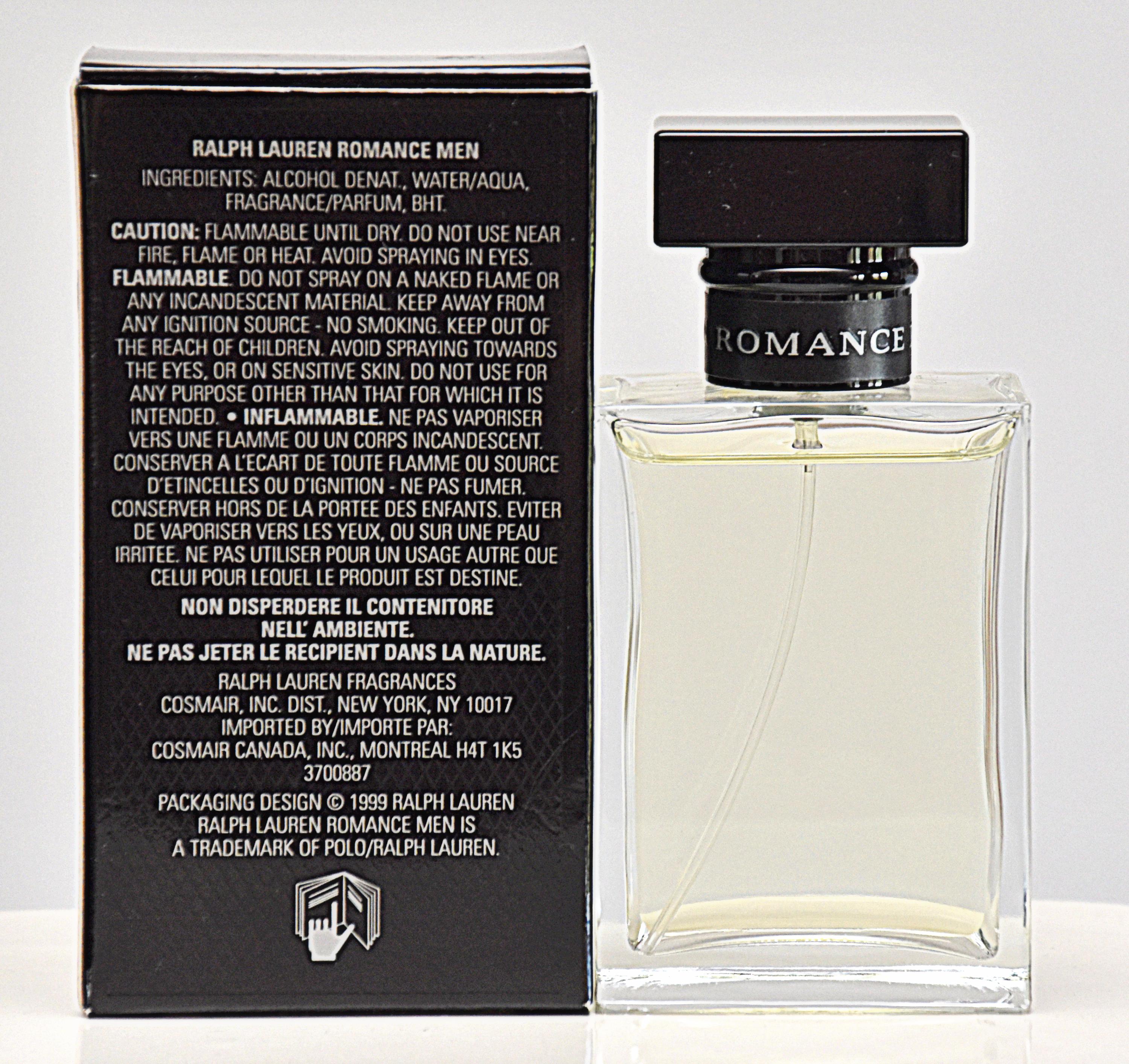 RALPH LAUREN ROMANCE MEN100ｍｌ香水ヴィンテージレア Ralph Lauren Romance for Men Eau De Toilette 50ml 1.7 Fl. Oz