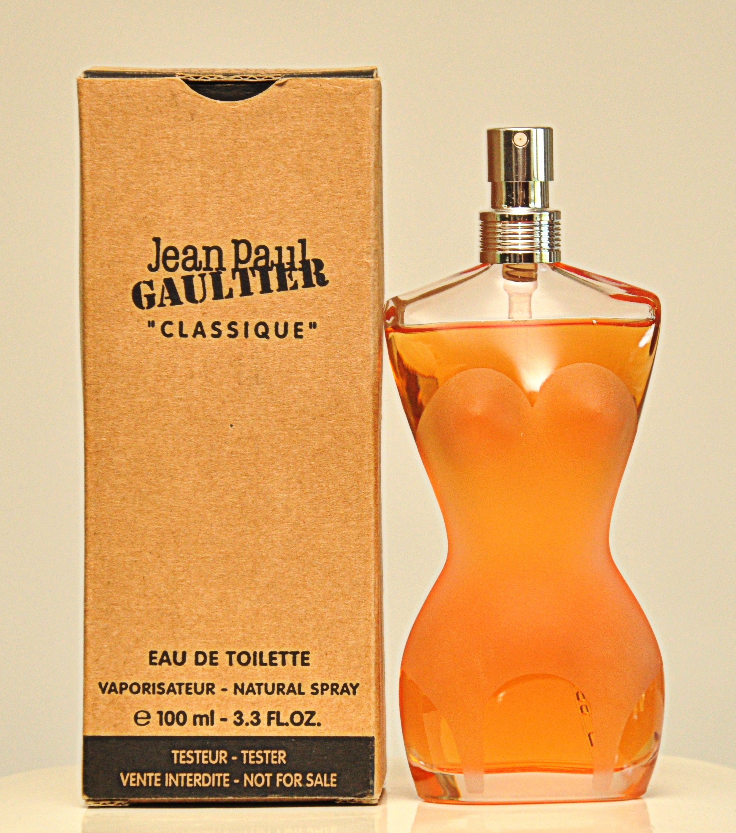 Jean Paul Gaultier Classique Eau De Toilette Edt 100ml 3.3 Fl. Oz. Natural  Spray Perfume for Woman Rare Vintage 1993 - Etsy