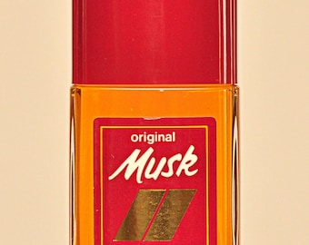 Mennen Original Musk Eau de Toilette Edt 100ml Splash Non Spray Parfüm Mann Rare Vintage 1982