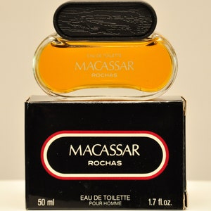 Rochas Macassar Eau De Toilette Edt 50ml 1,7 Fl. Oz. Splash Not Rochas Macassar Eau De Toilette Edt 50ml 1,7 Fl. Oz. Splash Not