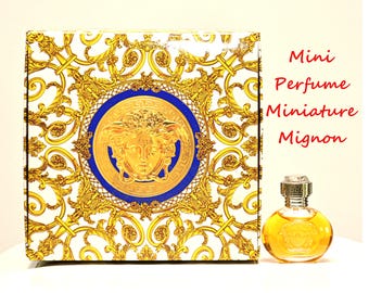 MINIATURA 5 ml Gianni Versace Blonde Eau de Toilette Luxe Miniatura di Profumo Donna Rarissimo Vintage 1995