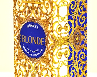 Versace's Blonde Eau de Toilette 30ml Vaporisateur Profumo Donna Rarissimo Vintage 1995