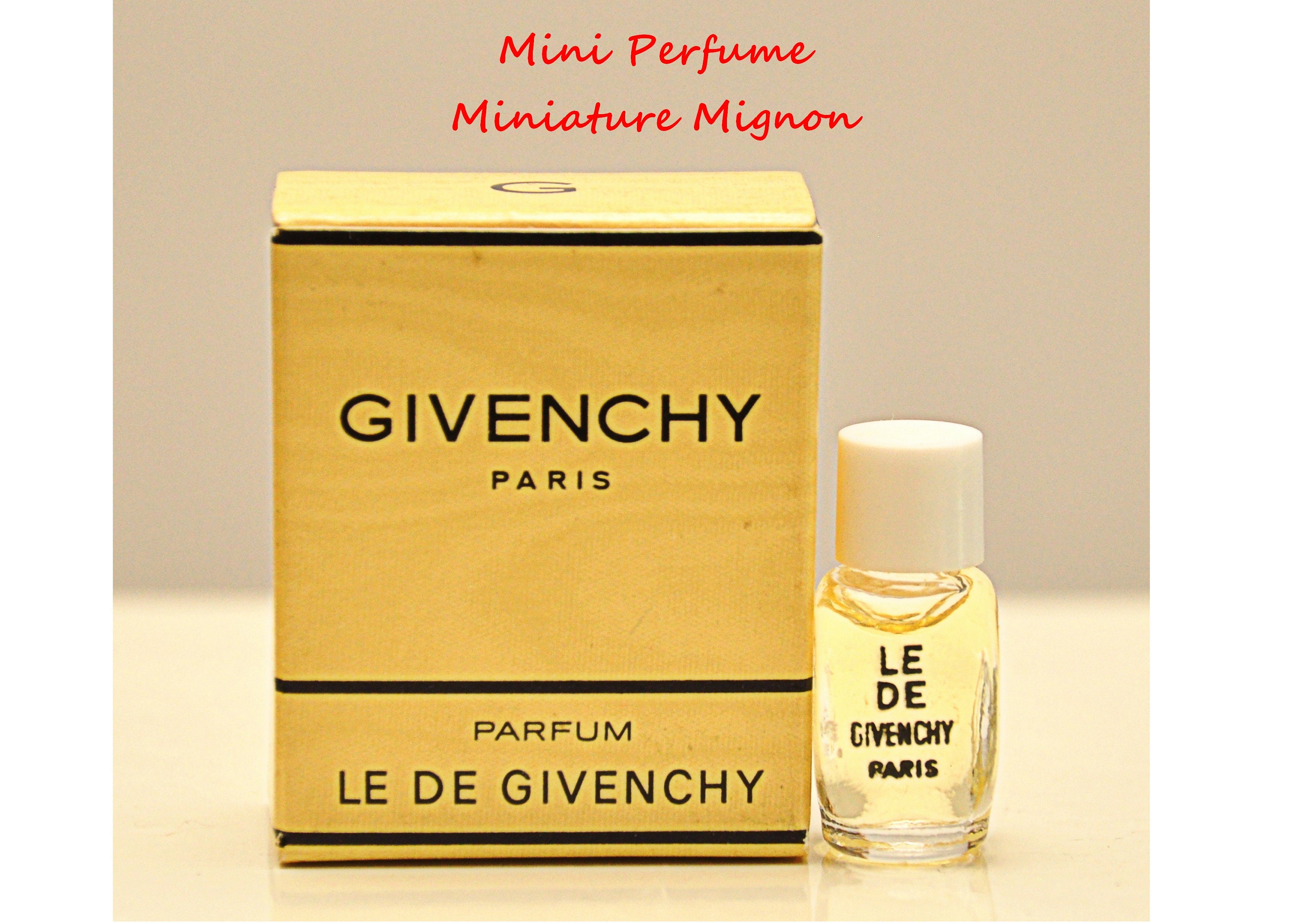 Givenchy Le De Givenchy Parfum 1ml 1/30 Fl. Oz. Miniature - Etsy Sweden