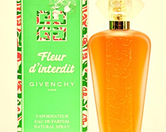 Givenchy Fleur d'Interdit Eau de Parfum 100 ml Vaporisateur Damesparfum Zeldzame Vintage 1994
