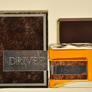 Jean Paul Driver For Men Eau de Toilette Edt 120ml 4 Fl. Oz. No Spray Splash Perfume For Man Rare Vintage Old Year&#39;s 70&quot;