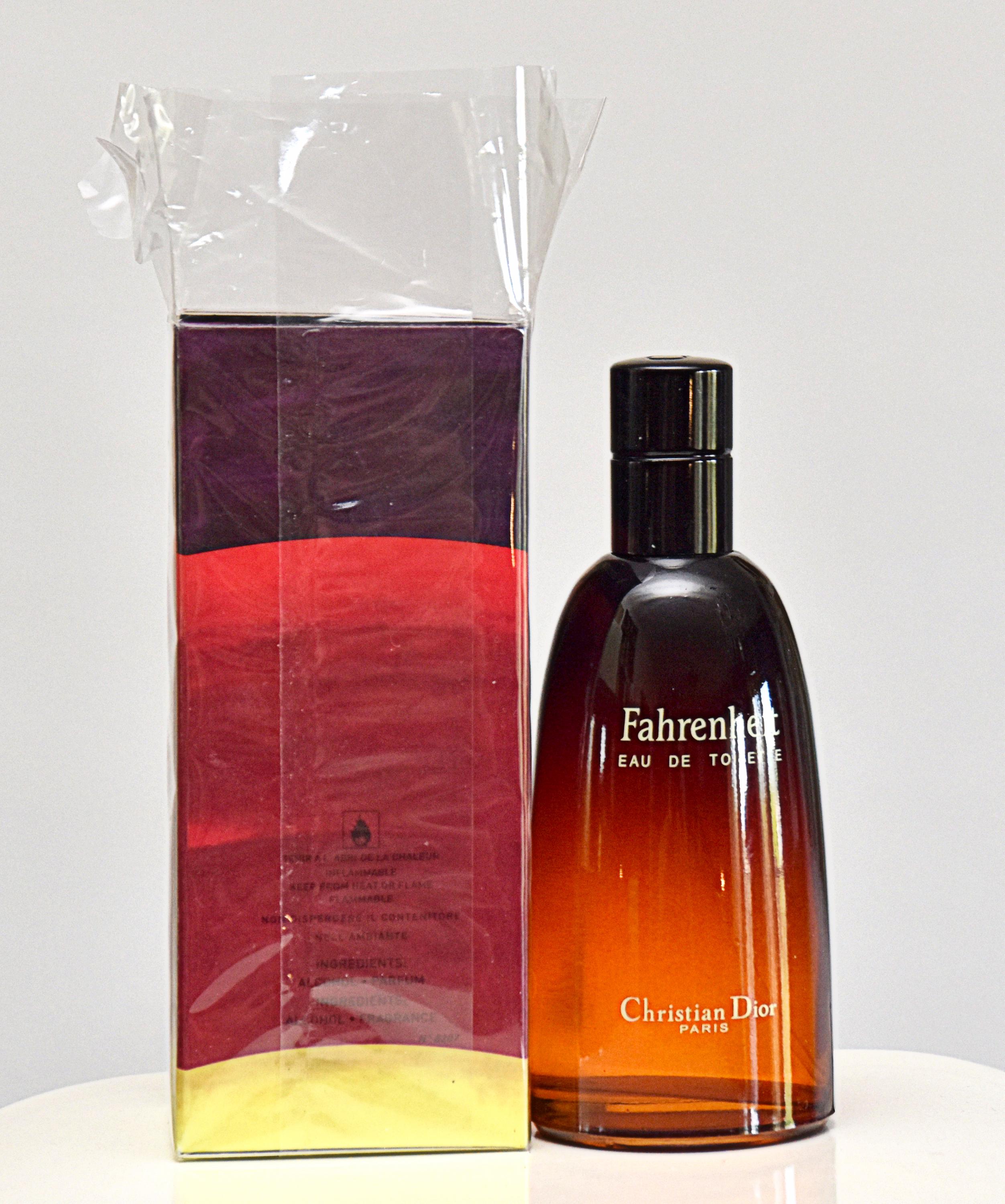 Christian Dior Fahrenheit Eau De Toilette for Men 100ml 3.4