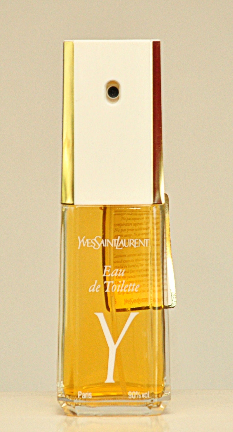 Ysl Yves Saint Laurent Y Eau de Toilette Edt 113ml 3.8 Fl. Oz. Spray Perfume Woman Rare Vintage 1964 image 1