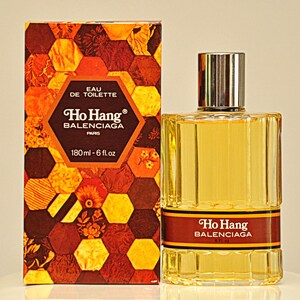 Balenciaga Ho Hang Eau de Toilette Edt 180ml 6 Fl. Oz. Splash Not Spray Perfume For Man Rare Vintage 1971 First Version image 5