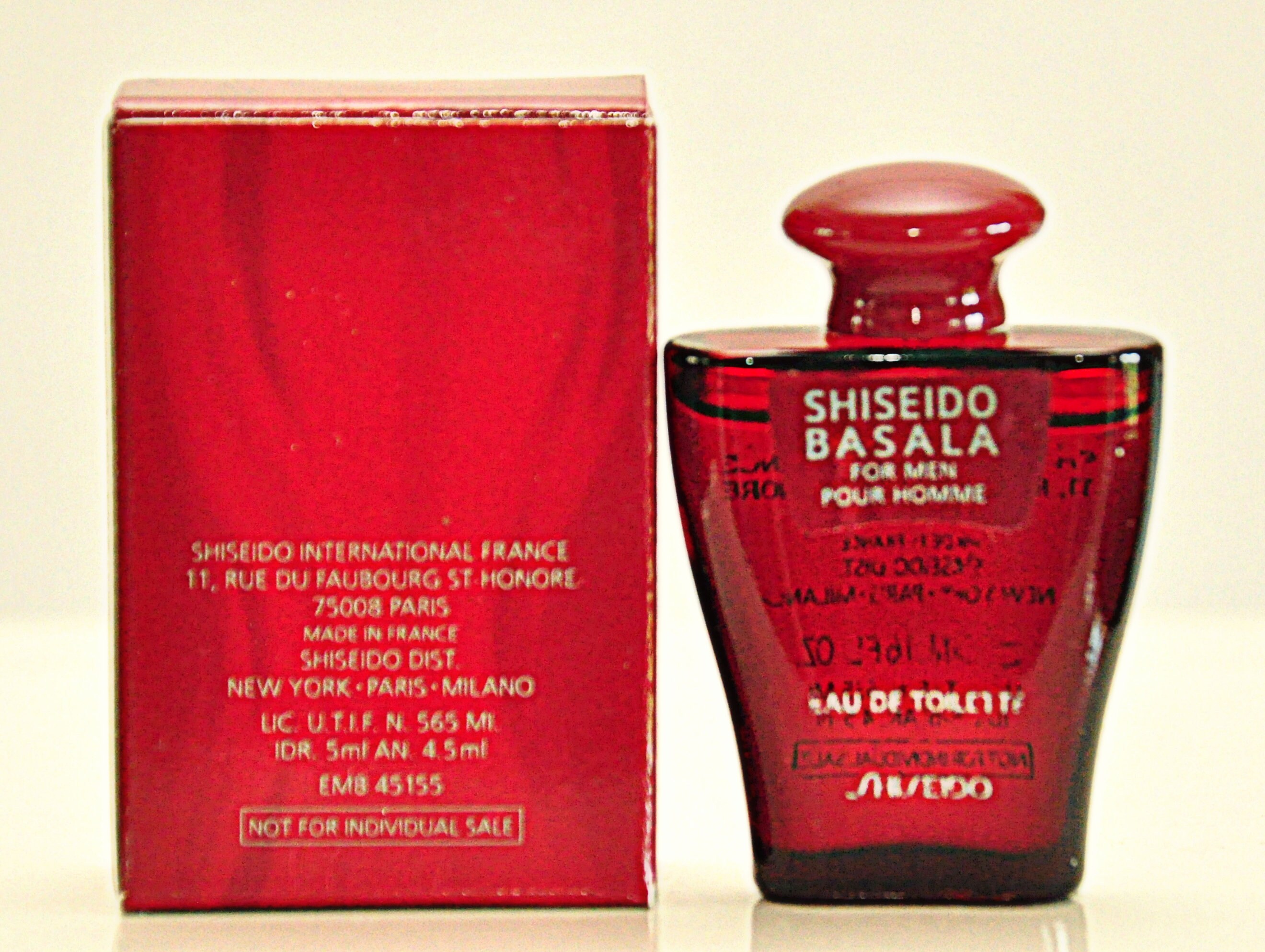 MINIATURE 5ml 0.16 Fl. Oz. Shiseido Basara/basala Eau De