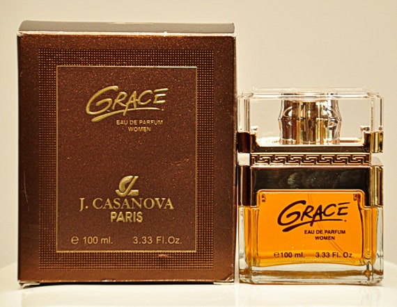 J. Casanova Grace Eau De Parfum Edp 100ml 3.33 Fl. Oz. Splash Not Spray  Perfume for Woman Rare Vintage - Etsy Ireland
