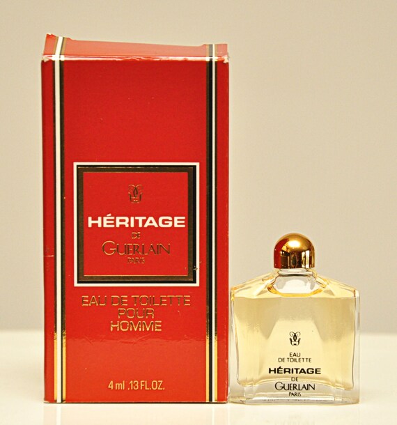 Guerlain Héritage Eau de Toilette pour Homme 4ml Miniatura Splash