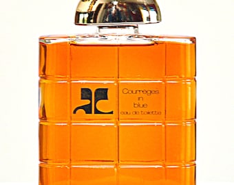 Courreges Courreges in Blue Eau de Toilette Edt 100 ml Splash Non Spray Damenparfüm Sehr seltener Jahrgang 1983