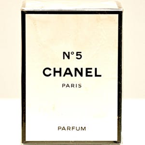 Chanel No 5 Parfum by Chanel 7ml 0.23 Fl. Oz. Splash Not Spray Pure Perfume Woman Ultra Rare Vintage 1921 90s Version New Sealed