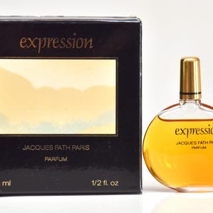 Jacques Fath Expression Extrait de Parfum 14ml Splash Extrato de perfume feminino muito raro vintage 1977