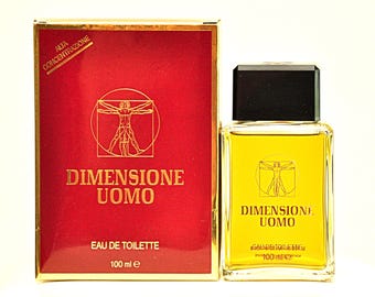 Dimensione Uomo Eau de Toilette High Concentration 100ml Splash Men's Perfume Rare Vintage 90's Version