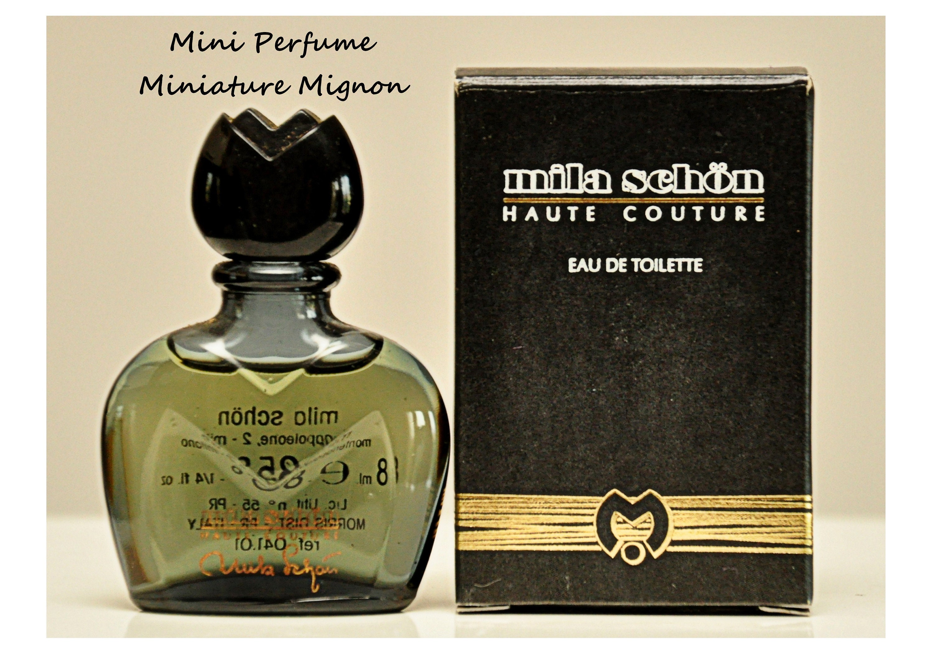 Mila Schön Haute Couture Eau de Toilette Edt 8ml Miniatura Splash