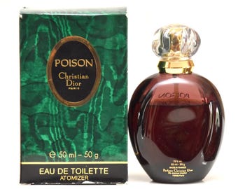 Depp Cologne Fragrance Amber Heard Dior First Version Poison (1985