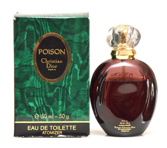 新品 入手困難 Dior poison atomizer ヴィンテージ Christian Dior Poison Eau De Toilette 50ml 1.7 Fl. Oz