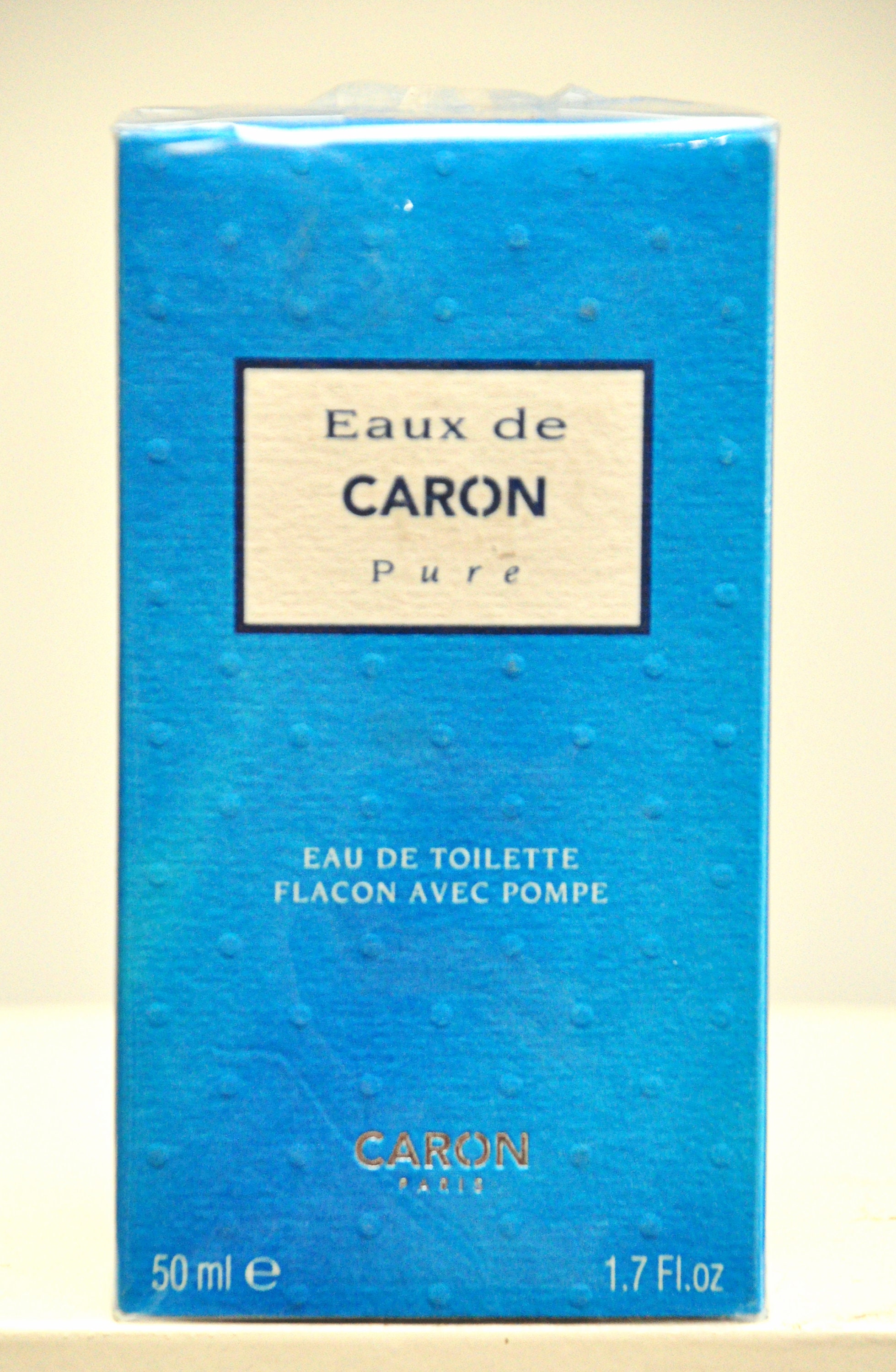 Caron Eaux de Caron Pure Eau de Toilette Bottle with pump