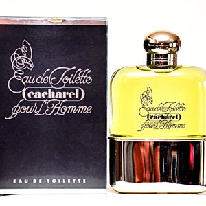 Cacharel Pour L'Homme Eau de Toilette Edt 100 ml Splash Non Spray Parfum Homme Rare Vintage 1981