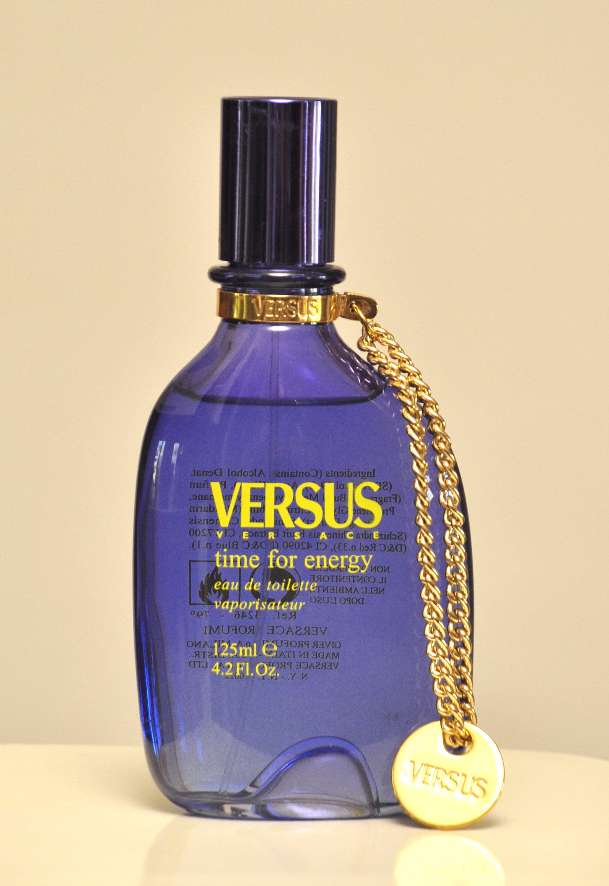 Versace Versus Time for Energy Eau De Toilette 125ml 4.2 Fl. Oz