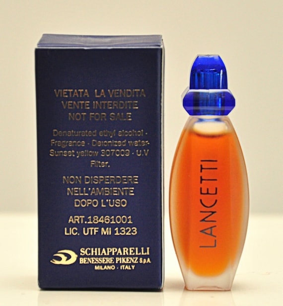 Lancetti Suspense Eau de Parfum Edp 5ml Miniatura Splash Not Spray Profumo  Donna Raro Vintage 1993 - Etsy Italia