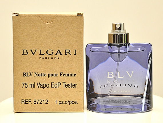 Bvlgari BLV Notte Pour Femme Eau De Parfum 75ml 2.5 Fl. Oz Bvlgari BLV Notte Pour Femme Eau De Parfum 75ml 2.5 Fl. Oz