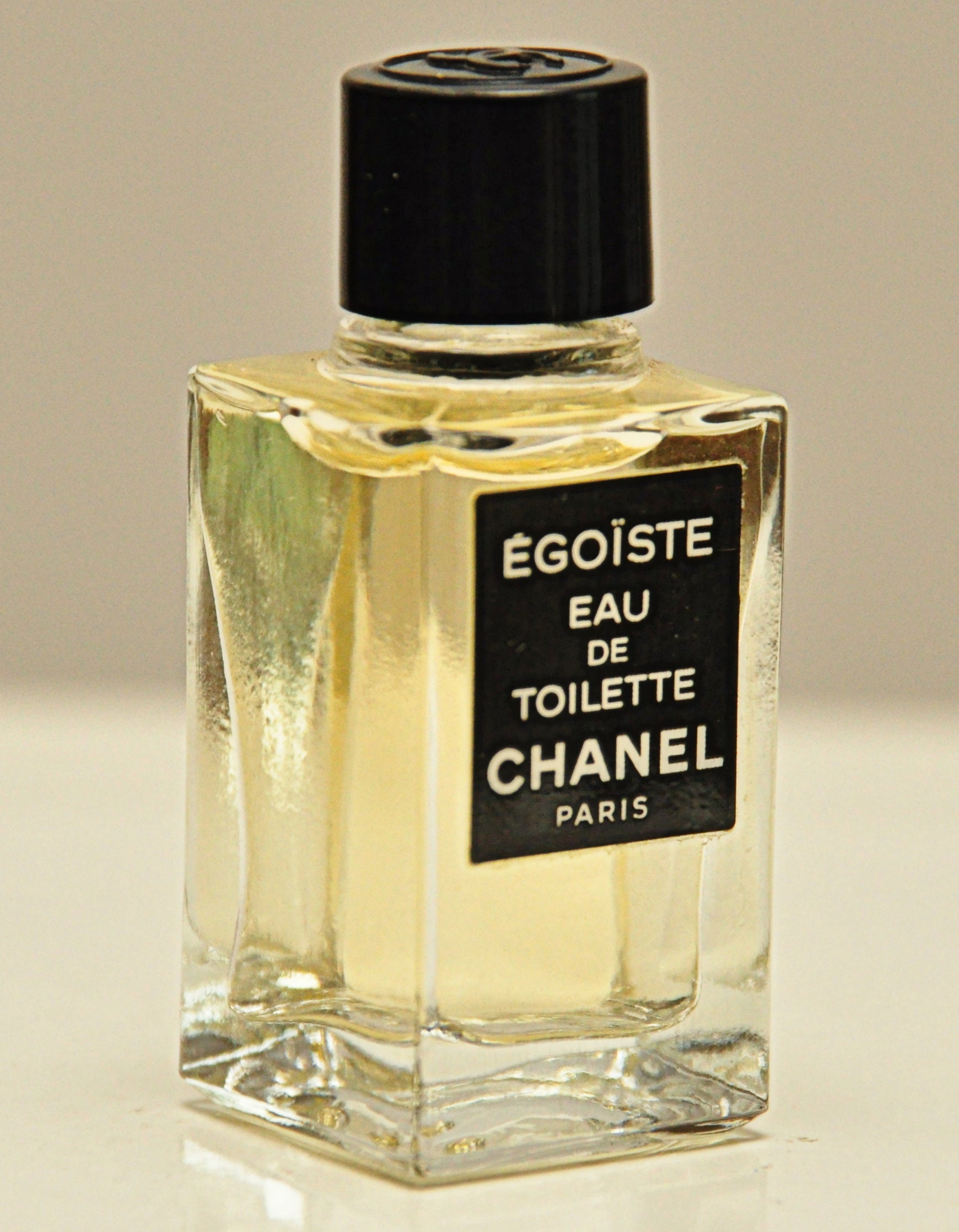 Chanel Egoiste Eau de Toilette Edt 4ml 0.13 Fl. Oz. Miniature Splash Not  Spray Perfume for Men Rare Vintage 1990