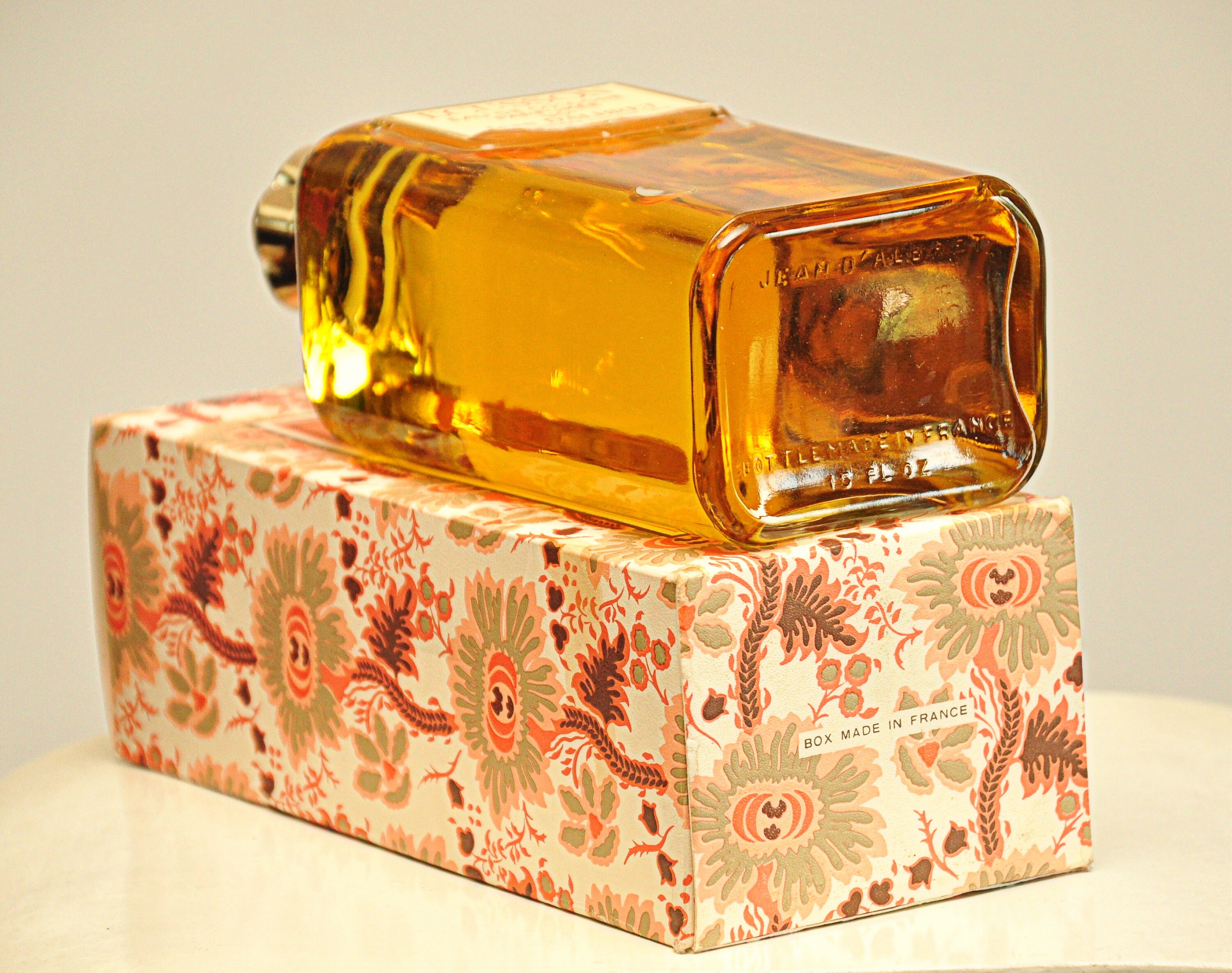 香水(女性用) JEAN D'ALBRET pub de 1970 duetto Ecusson JEAN D