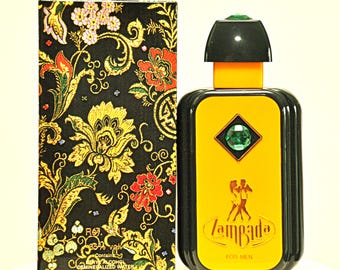 Lambada for Men Eau de Toilette 50 ml Atomiseur Parfum Homme Extrêmement Rare Vintage Années 80