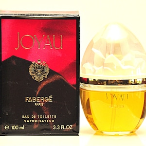 Fabergé Joyau Eau de Toilette 100ml 3.3 Fl. Oz. Spray Perfume for Woman Rare Vintage 1993
