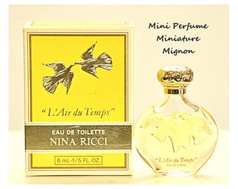 Nina Ricci L'Air du Temps Eau de Toilette Edt 6ml 1/5 Fl. Oz