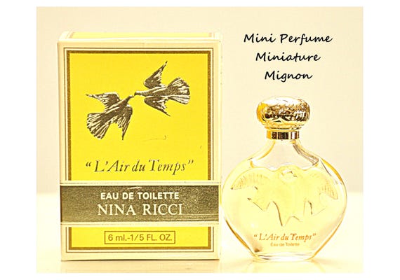 Nina Ricci L'air Du Temps Eau De Toilette Edt 6ml 1/5 Fl. Oz