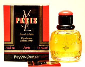 未開封Yves Saint Laurent PARIS Parfum 75ml YSL PARIS 125ml EDT Spray Women's Fragrance NEW IN SEALED BOX (100