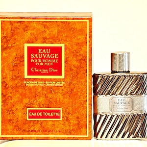 Christian Dior Eau Sauvage Flacon De Luxe Limited Edition Eau de Toilette Splash 200ml Herrenparfüm Sehr selten Vintage 1966 1992 Version