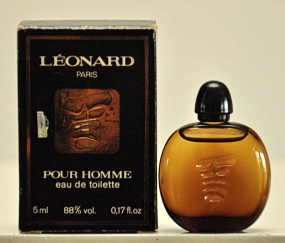 MINIATURE 5 Ml 0.17 Fl. Oz. Leonard Pour Homme Eau De Toilette