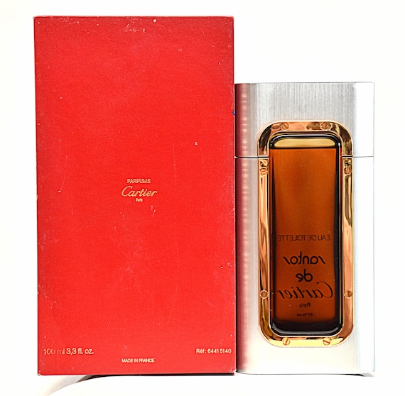 Cartier Santos De Cartier Eau De Toilette 100ml 3.3 Fl. Oz.splash