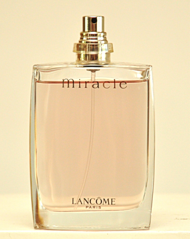 Lancome Miracle Eau de Parfum Edp 100ml 3.4 Fl. Oz. Spray Perfume for Woman Rare Vintage 2000 image 1