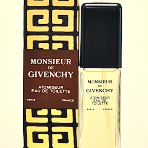 Givenchy Monsieur de Givenchy Eau de Toilette Edt 40ml Spray Herrenparfüm Seltene Vintage 1959 1970 Version