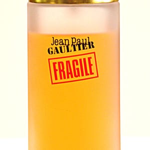Jean Paul Gaultier Fragile Eau de Toilette Edt 100ml Spray Damen Parfüm Sehr selten Vintage wie auf dem Foto ohne Deckel und ohne Verpackung.